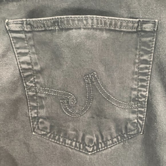 AG Adriano Goldschmied Jeans Mens 36 The Protege Straight Leg Black Stretch - Picture 11 of 12